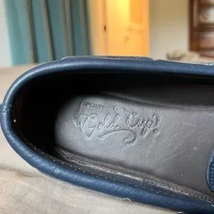 Sperry | Shoes | Sperry Mens Gold Cup Top Sliders In Blue  display picture 3
